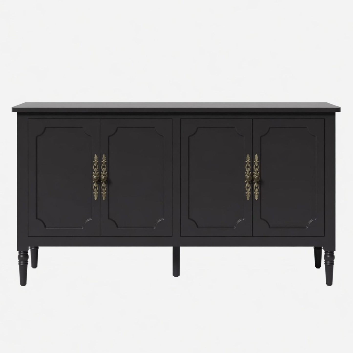 Vintage Buffet Cabinet With Adjustable Shelves