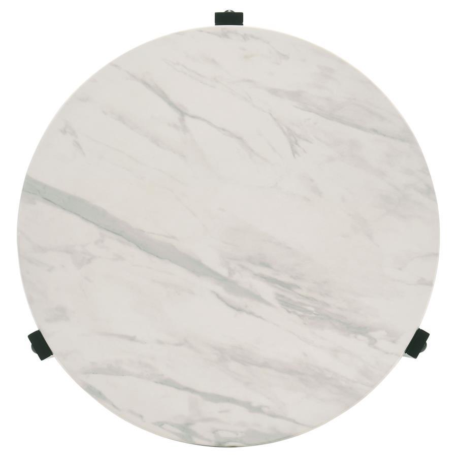 Tandi - Round Faux Marble Table
