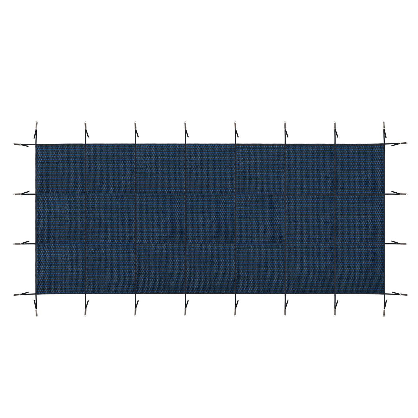 Swimming Pool Safety Cover For Rectangular Pools - Blue