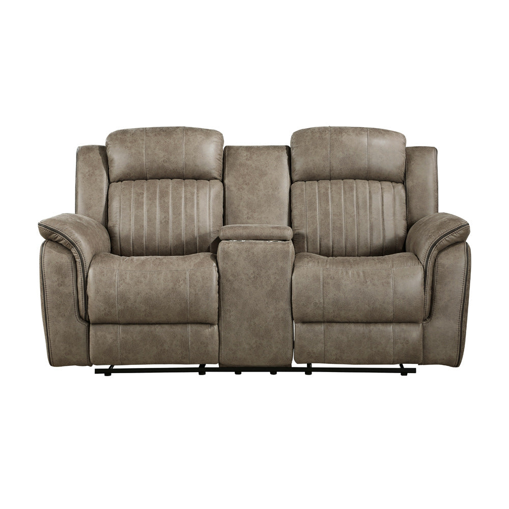 Centeroak Collection Sofa and Loveseat