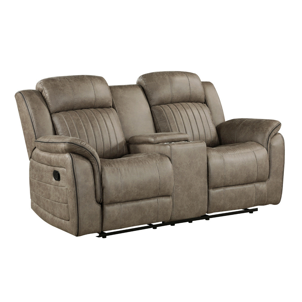 Centeroak Collection Sofa and Loveseat