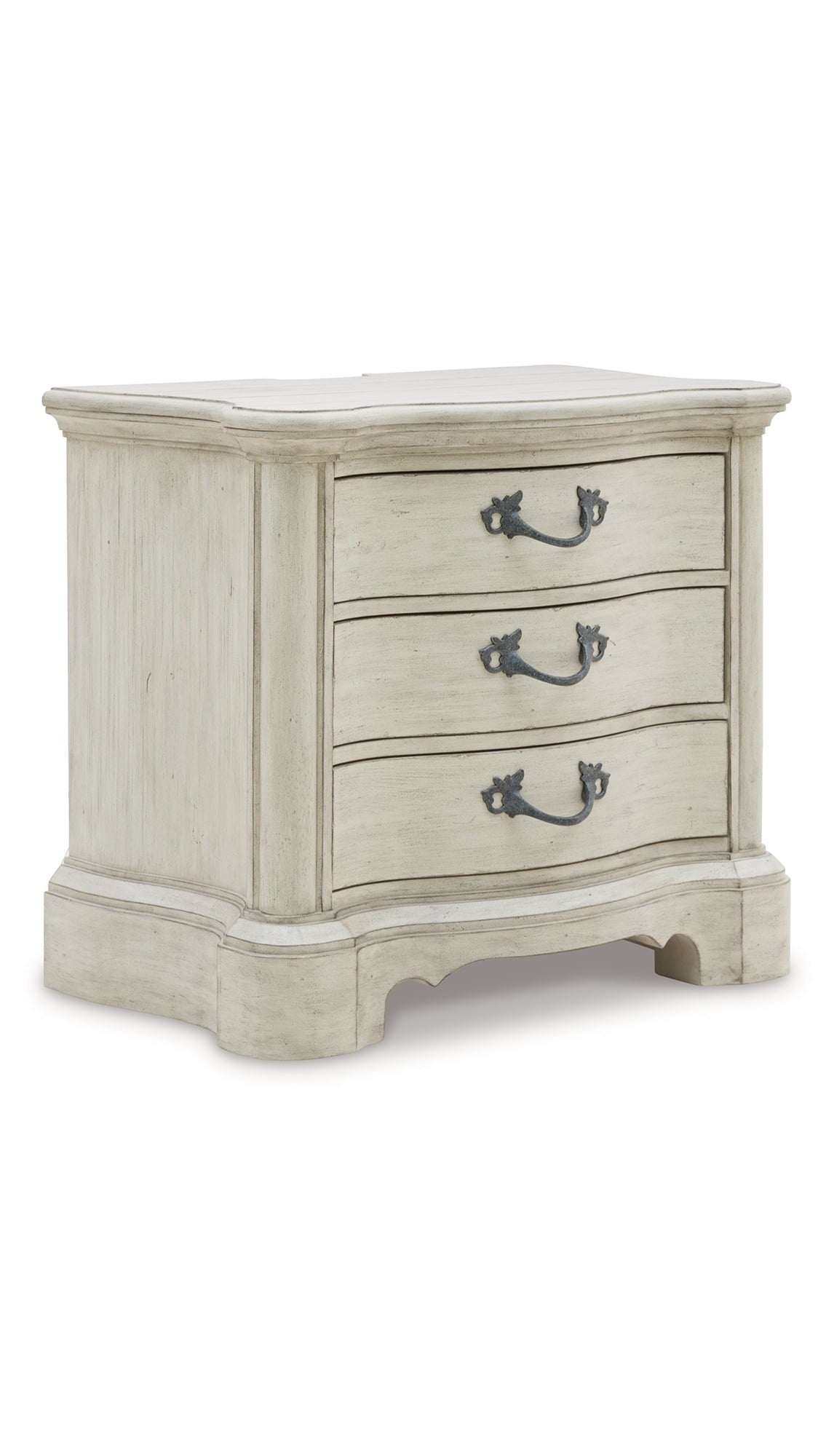 Traditional 3-Drawer Nightstand