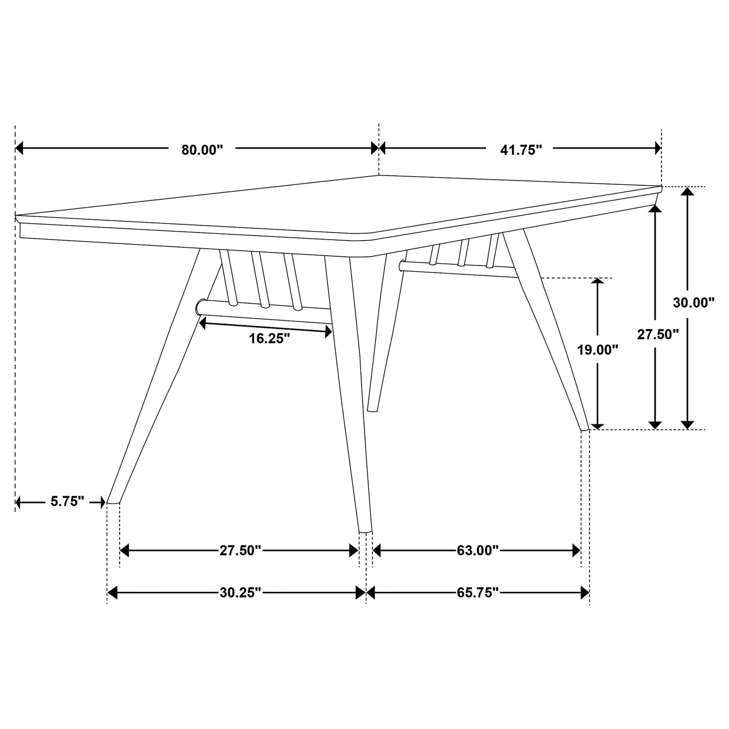 Paloma - Rectangular Dining Set