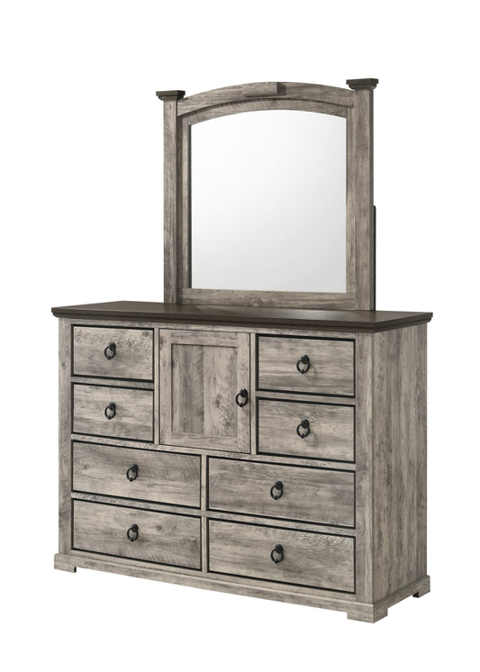 Ella-Mae Rustic Dresser and Mirror