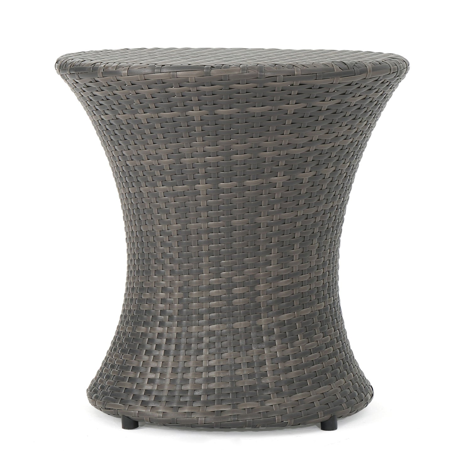 Thrive - Hourglass Rattan Table With No Glass Top