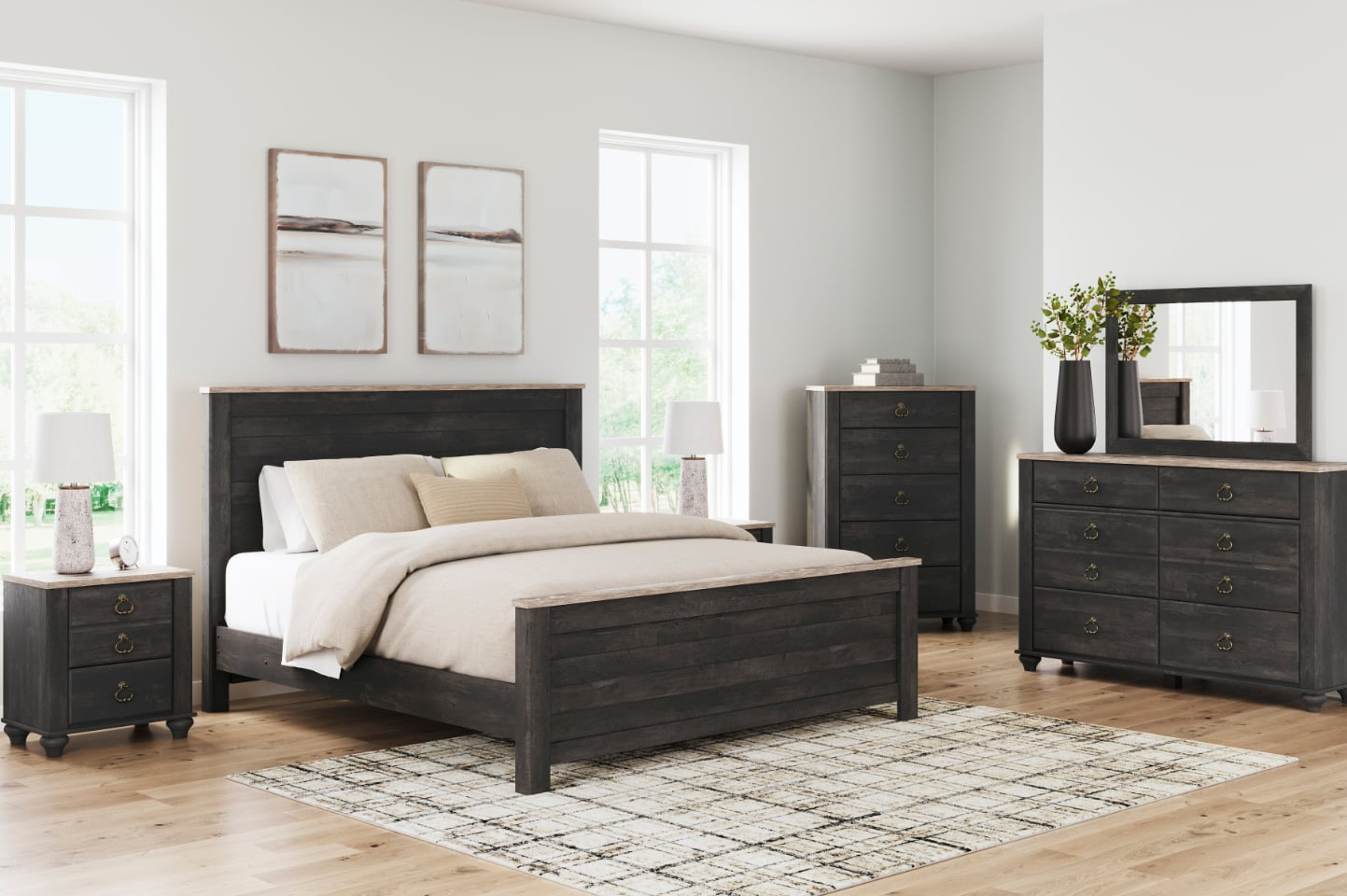 Farmhouse 5-Piece King Bedroom Set