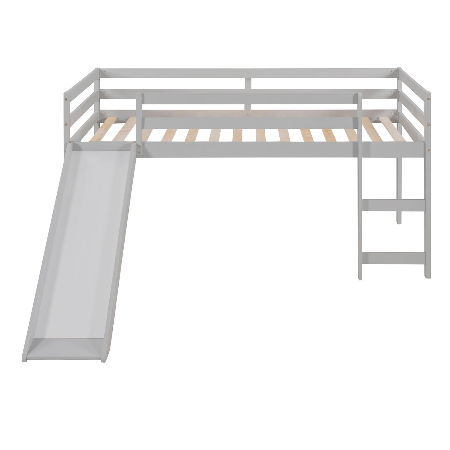 Loft Bed With Slide, Multifunctional Design