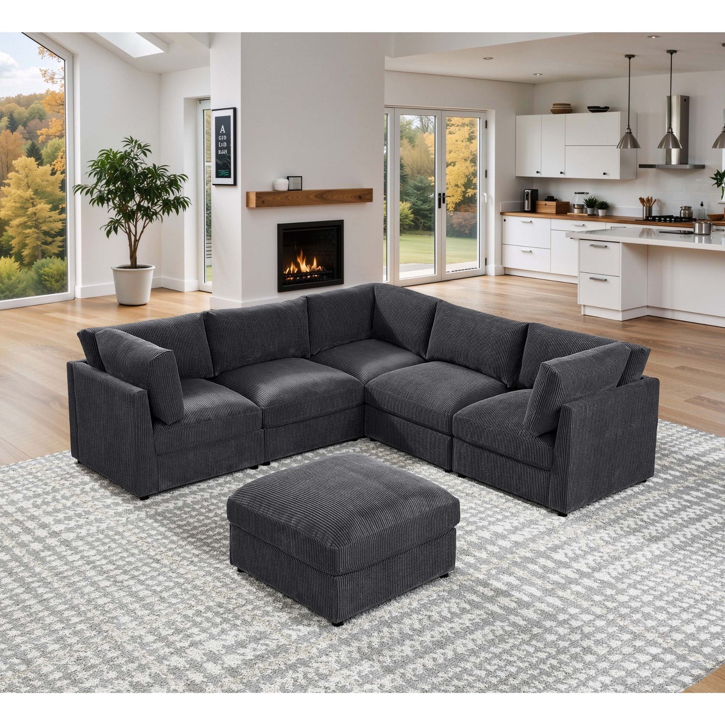 Modular Sectional With Custom Configuration