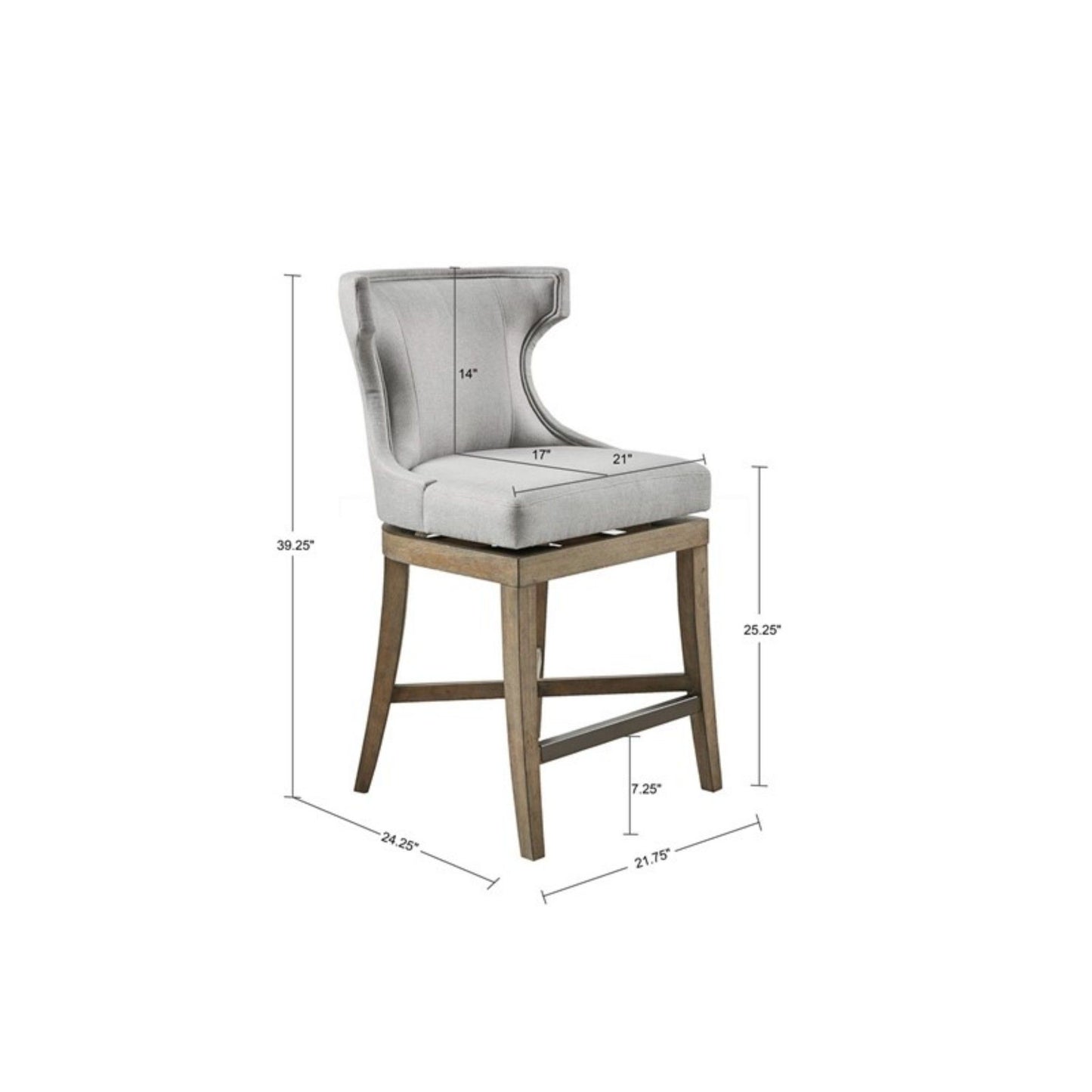 Carson - Counter Stool With Swivel Seat