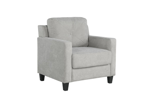 Horatio - Chenille Chair - Taupe