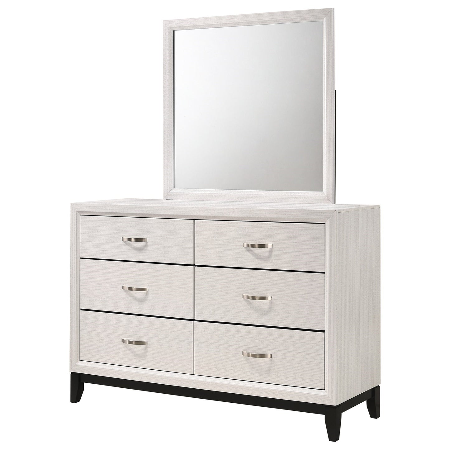 Contemporary Rectangular Dresser Mirror