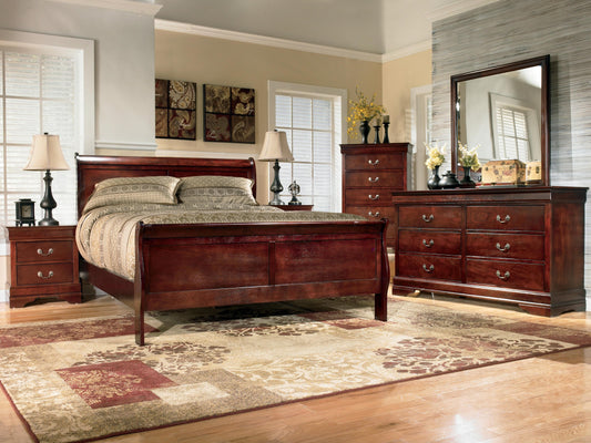 Queen Sleigh Bed