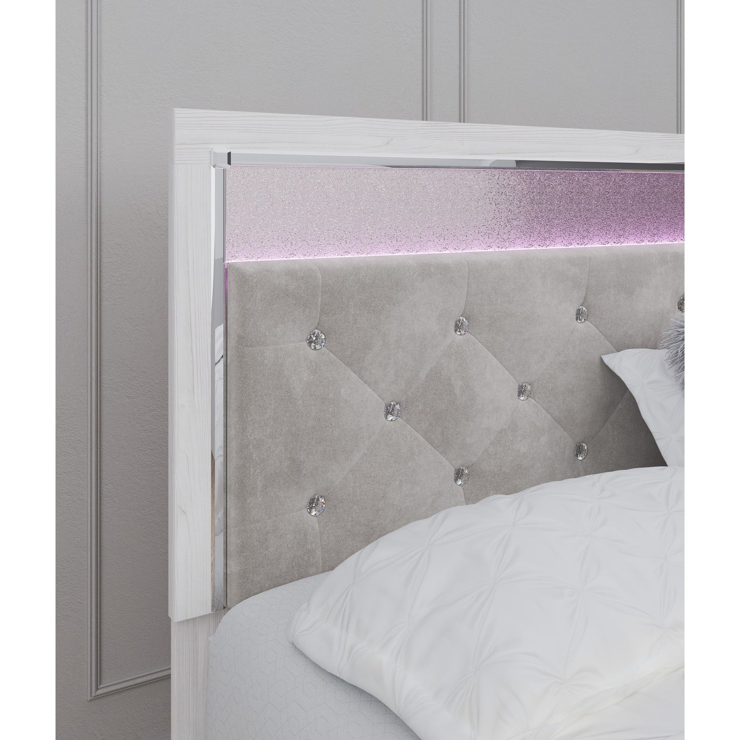 Queen/Full Upholstered Panel Headboard