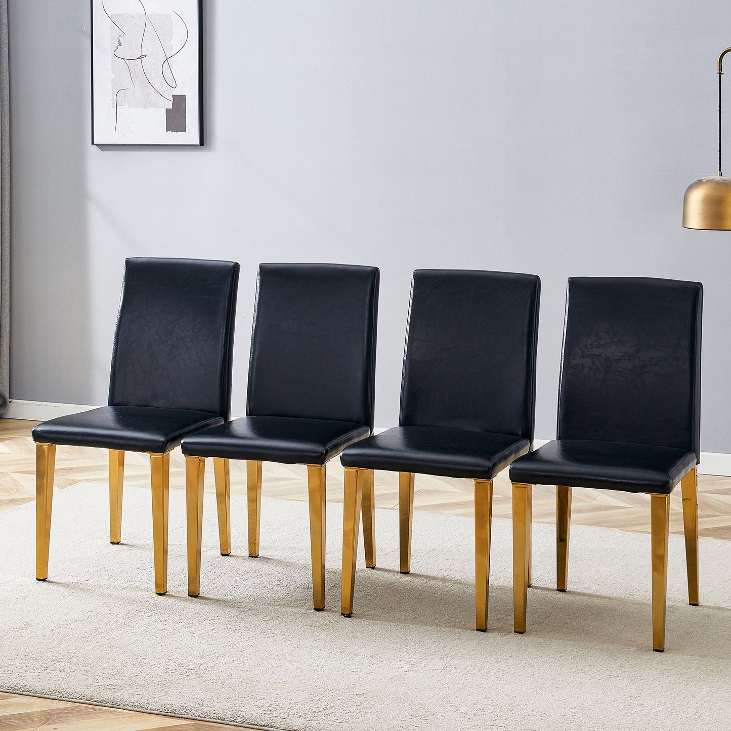 Modern Dining Chairs With Metal Legs