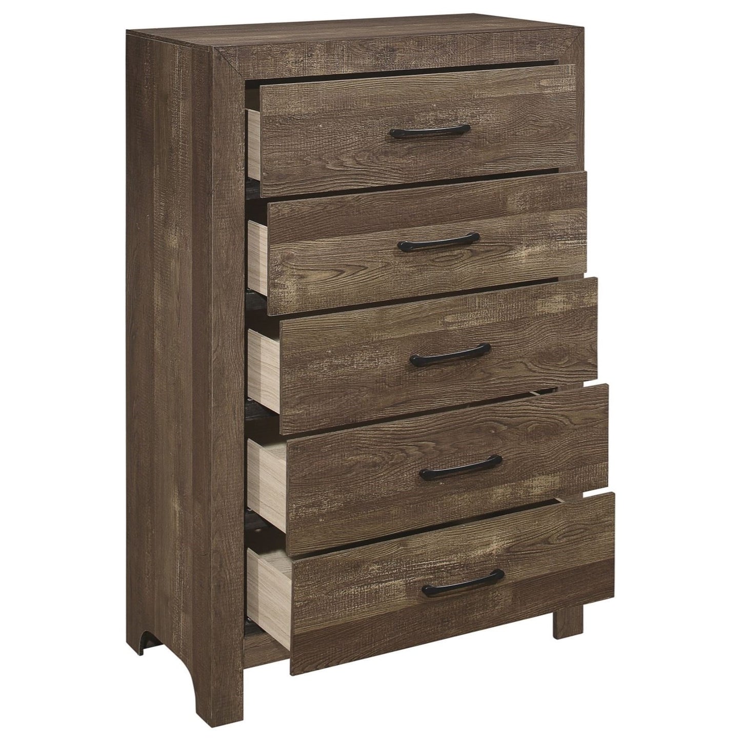 Rustic Modern 5-Drawer Chest