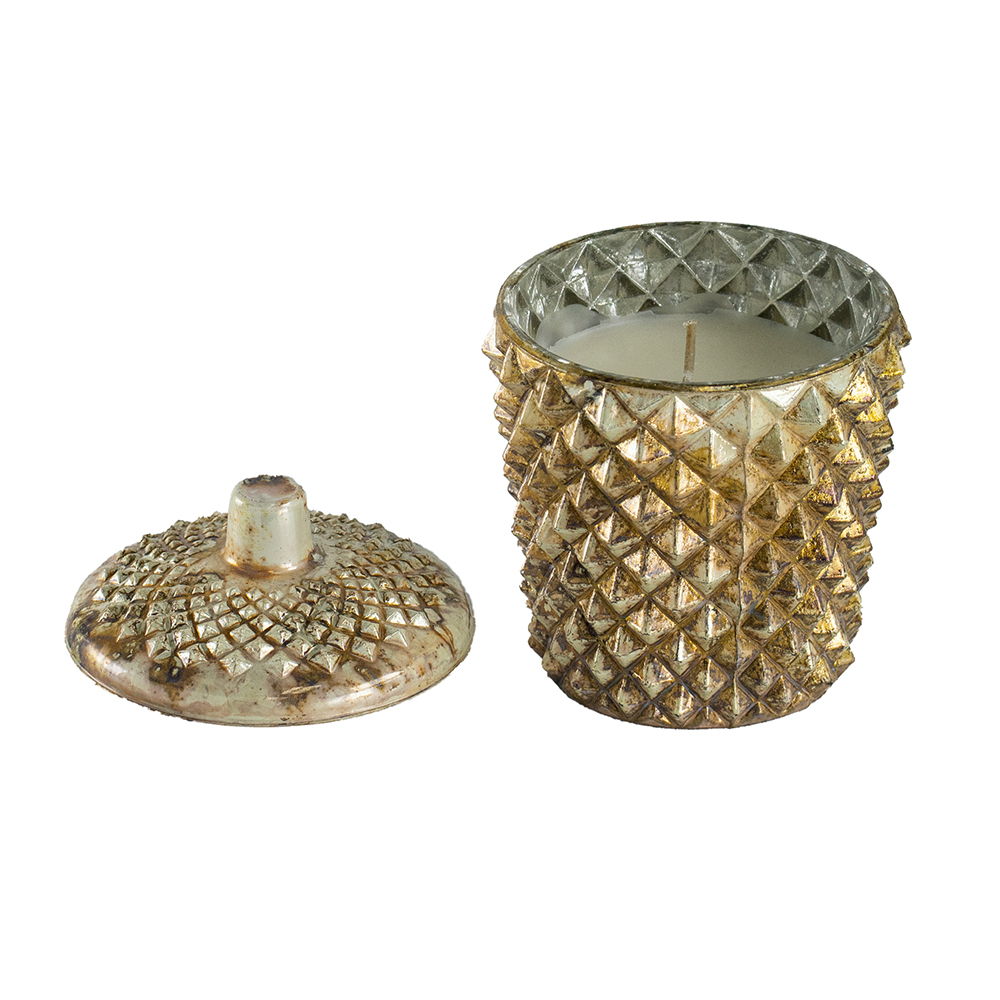 Soy Wax Candles For Women, Jar Candles For Bedroom Bathroom Living Room - Silver