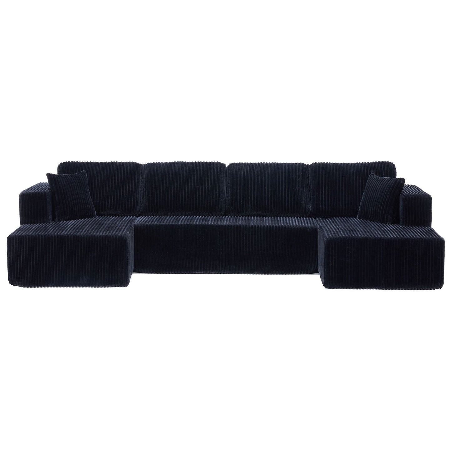 U-Shape Modular Sectional Sofa For Living Room