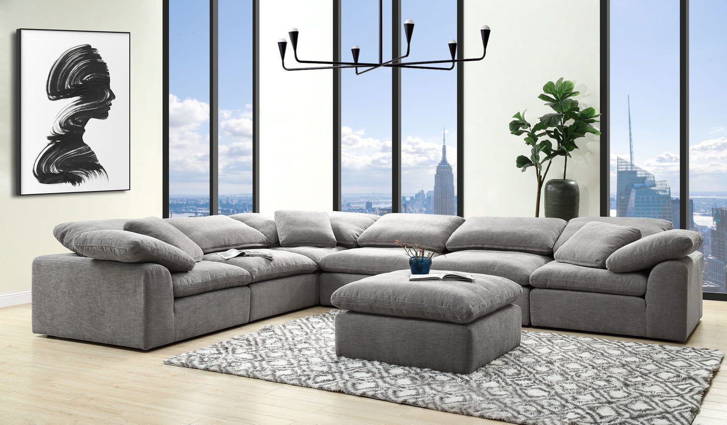 Naveen - Modular Sectional With Ottoman