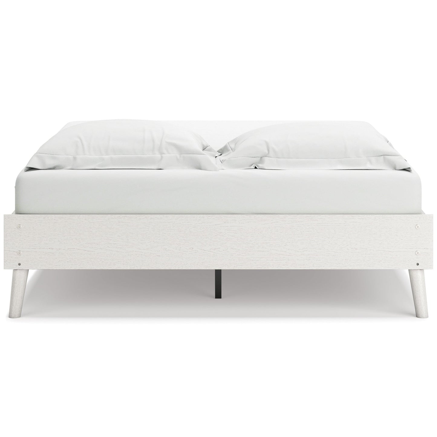 White Queen Platform Bed