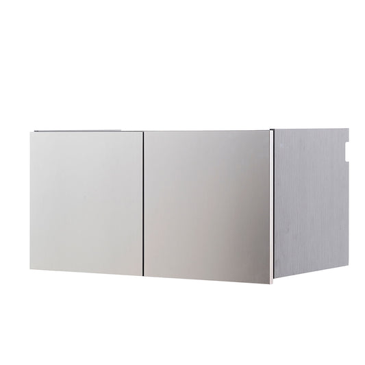 Nova Series - Wood Wall Mounted Garage Cabinet - Dark Gray