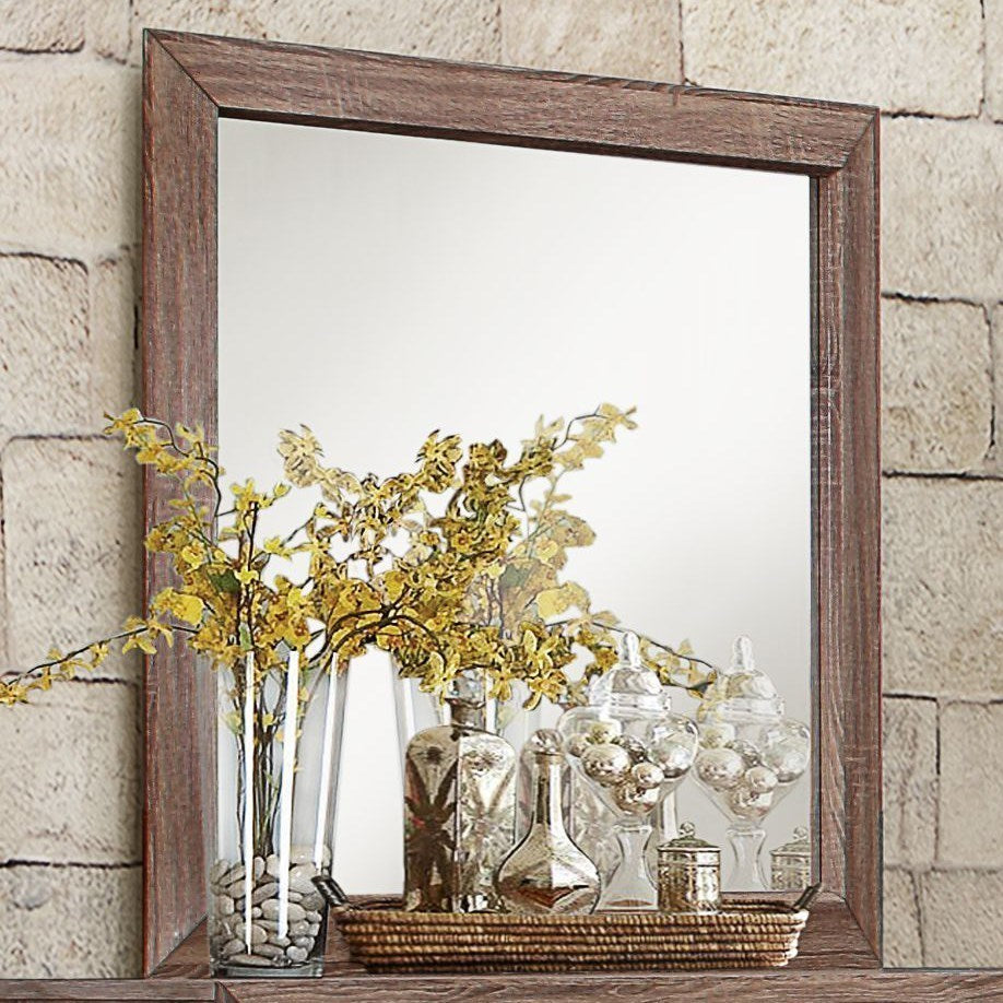 Contemporary Beveled Mirror