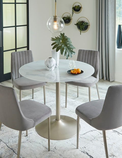 Contemporary 5-Piece Dining Set