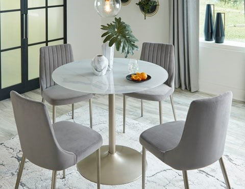 Contemporary 5-Piece Dining Set