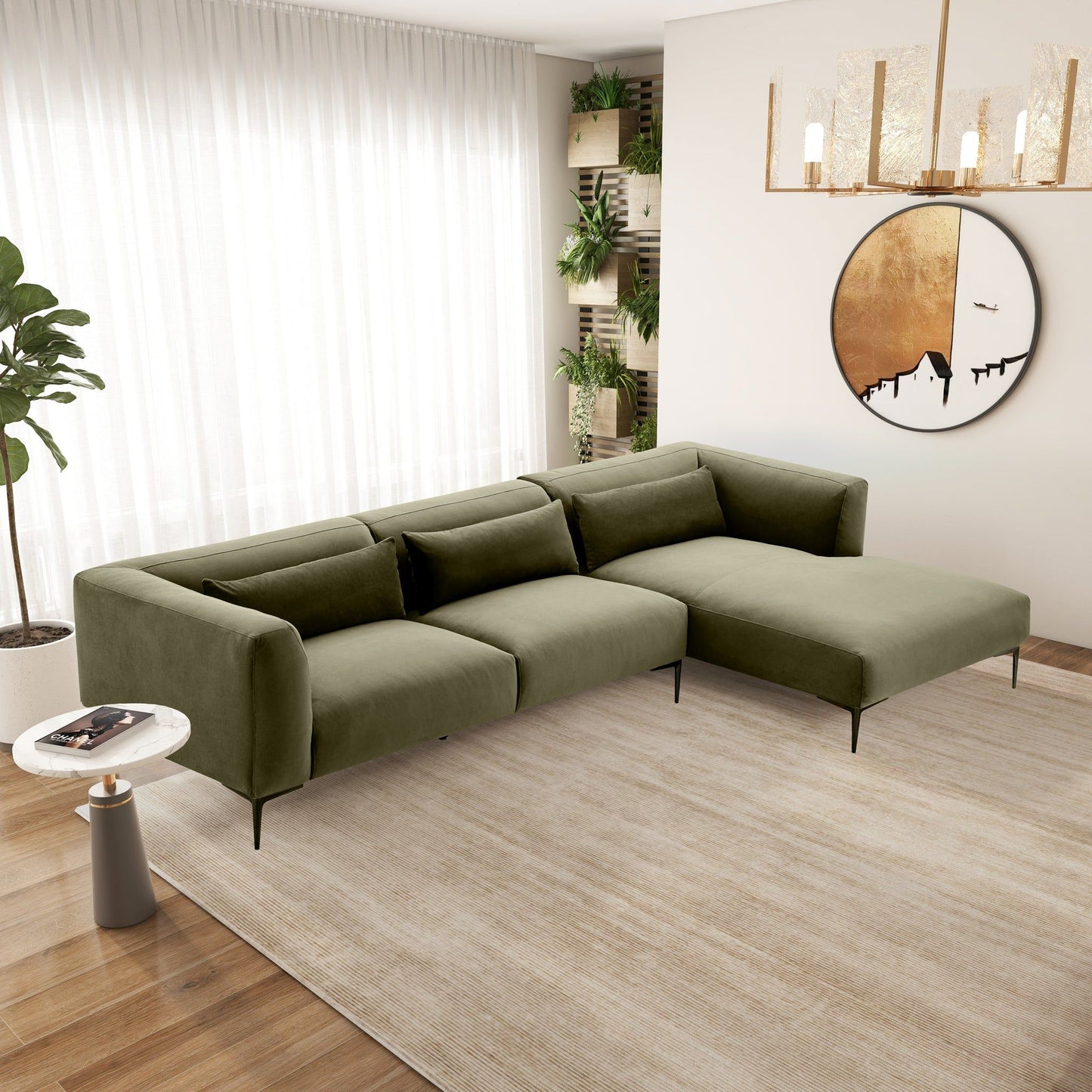 Laley - Right Facing L-Shaped Sectional