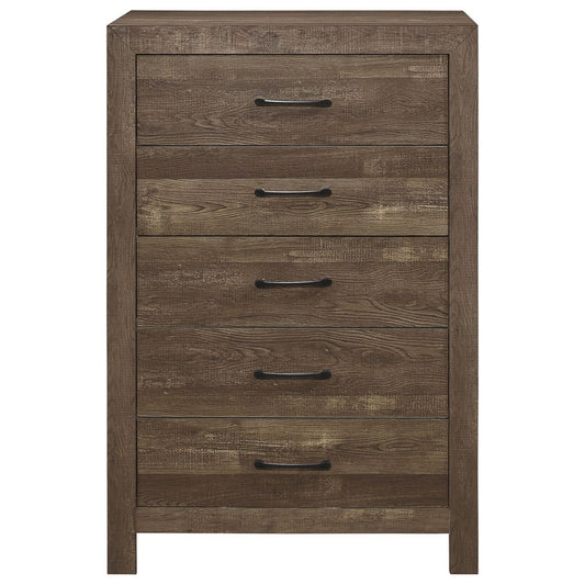 Rustic Modern 5-Drawer Chest