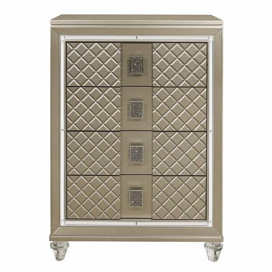 Glam 4-Drawer Chest