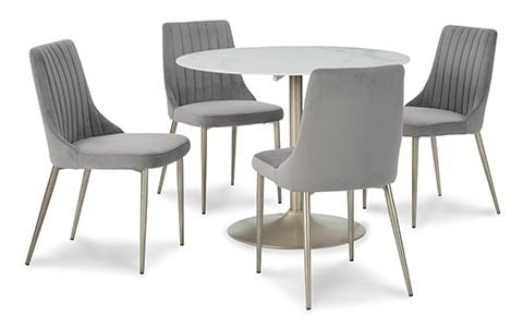 Contemporary 5-Piece Dining Set