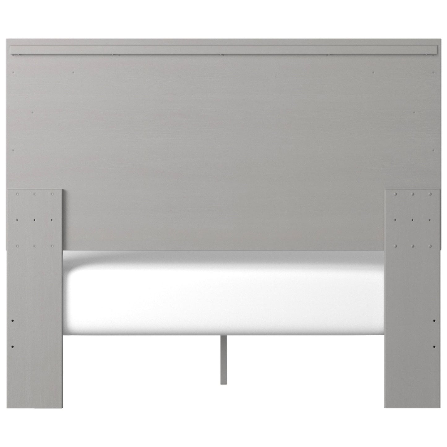 Gray Finish Queen Panel Bed