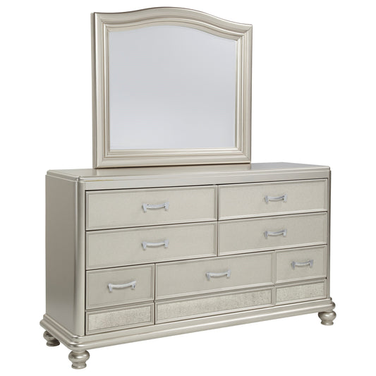 Dresser & Arched Bedroom Mirror