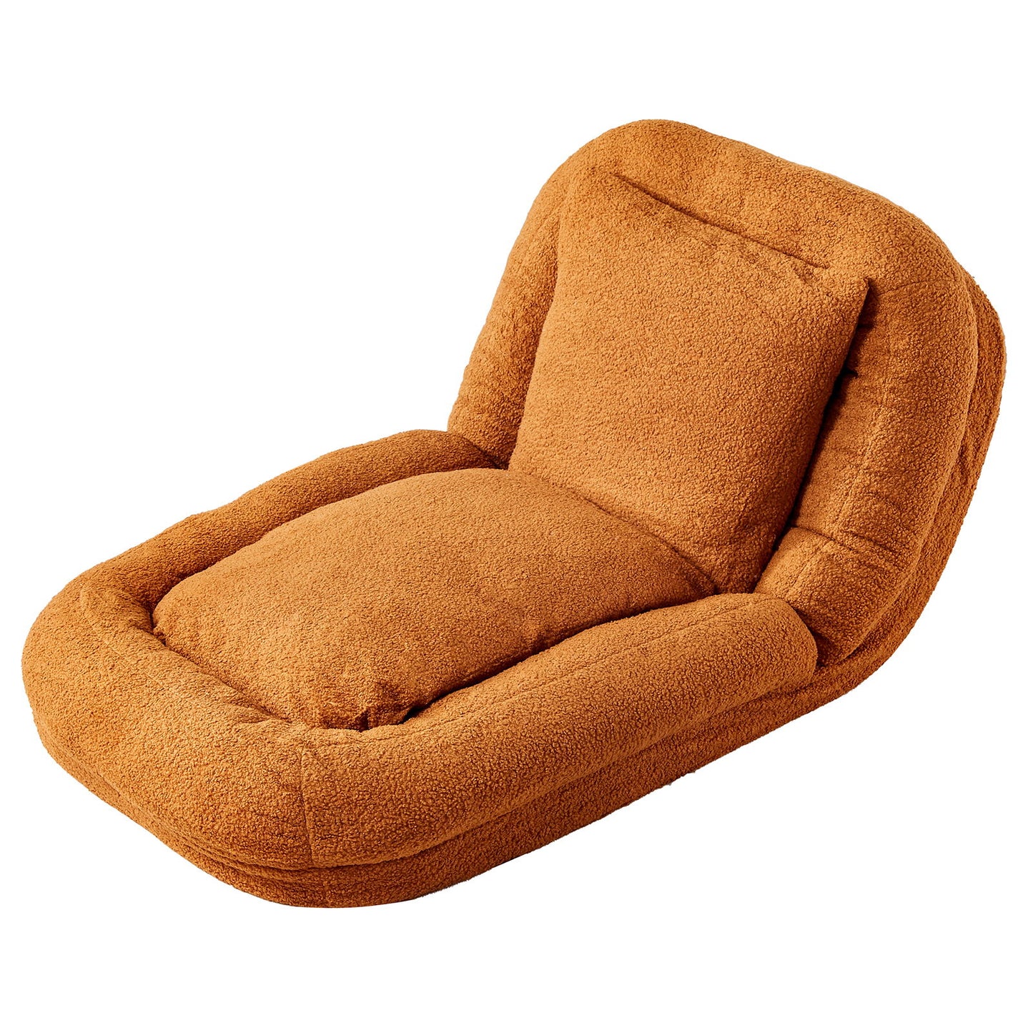 Contemporary Folding Sofa Chair With 5 Adjustable Positions For Gaming, Meditation, And Relaxation