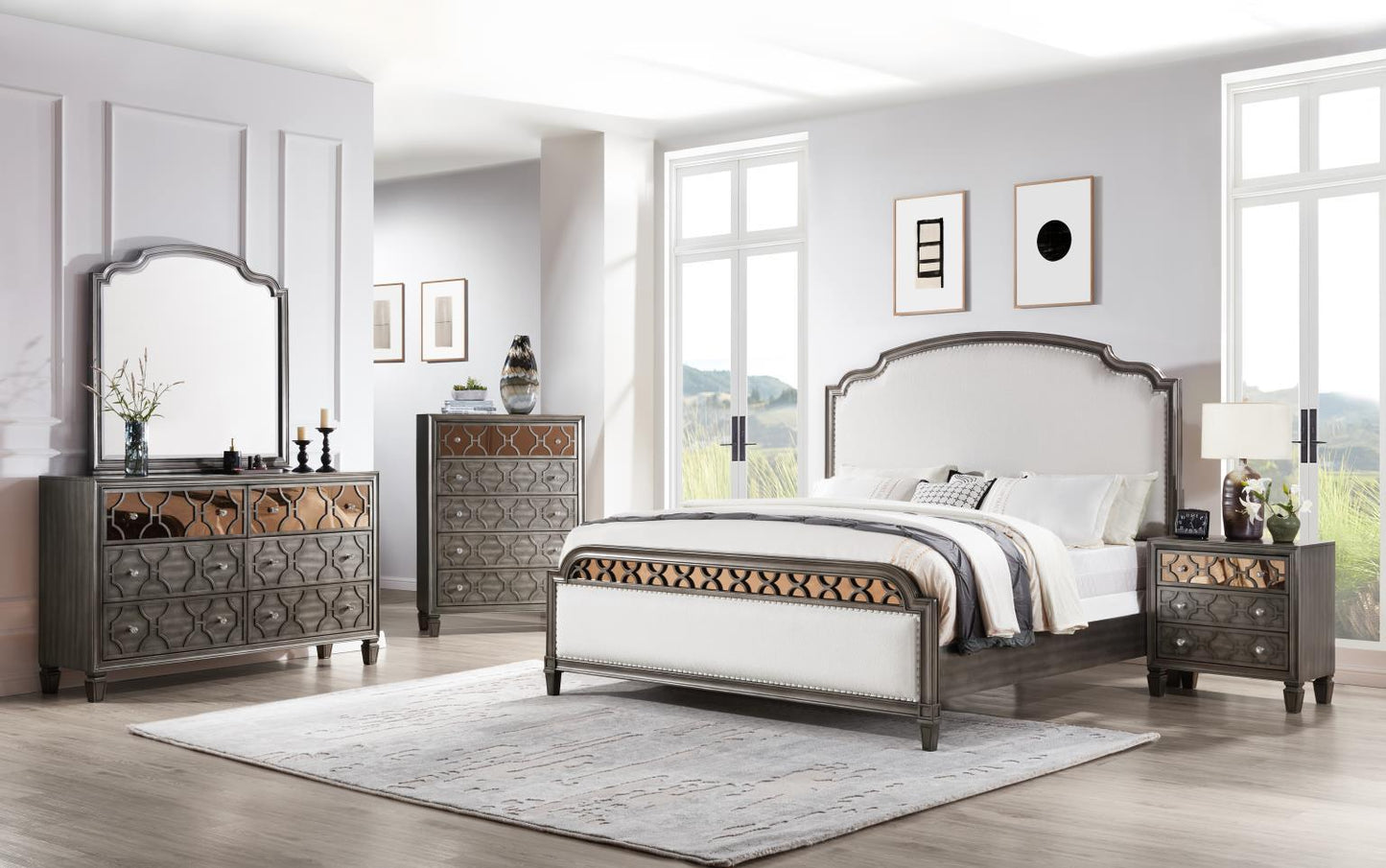 B086 - Dresser - Gray