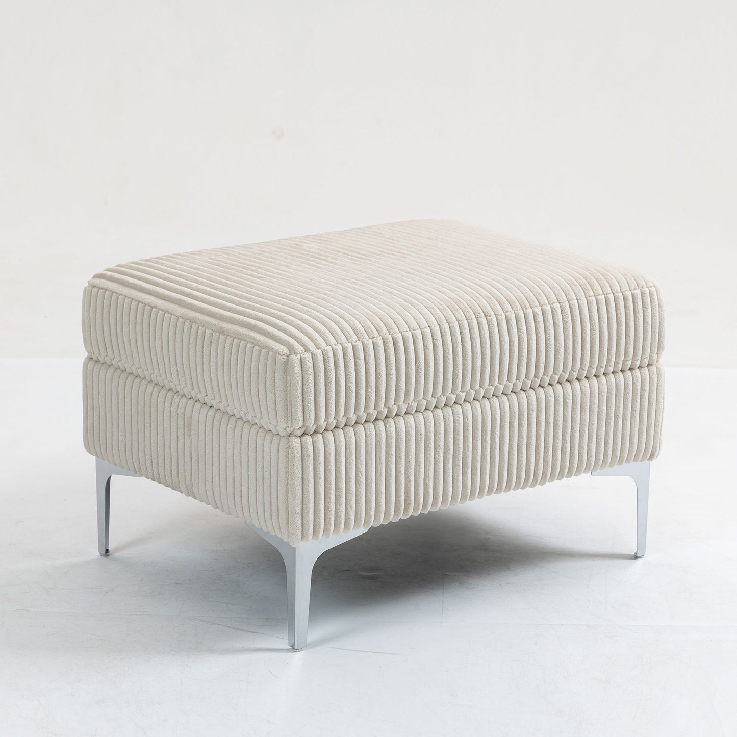 Modular Sectional Sofa Square Storage Ottoman