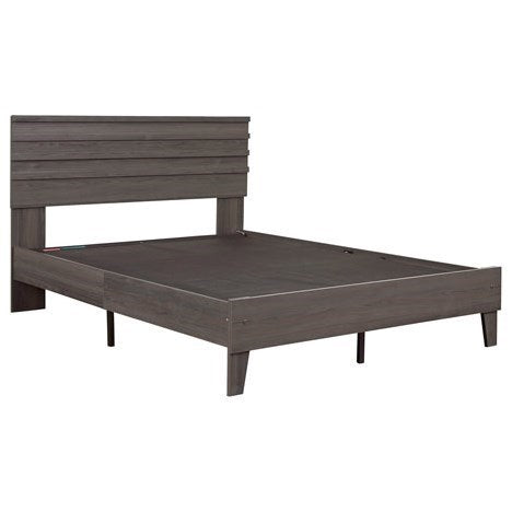 Contemporary Queen Platform Bed