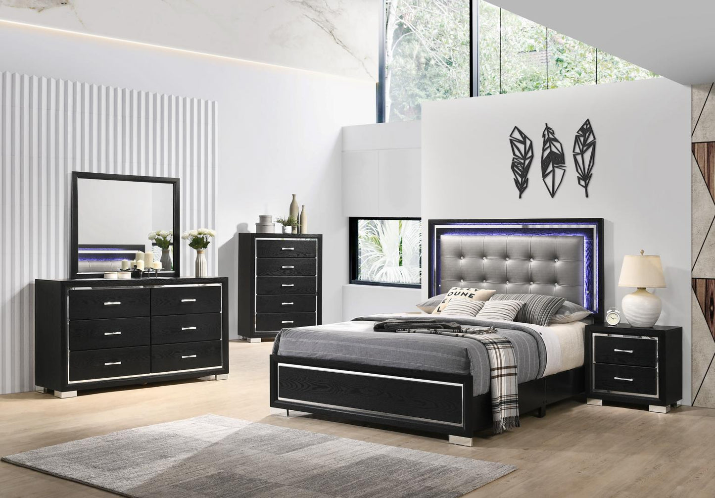 B354 - Mirror - Ebony Black