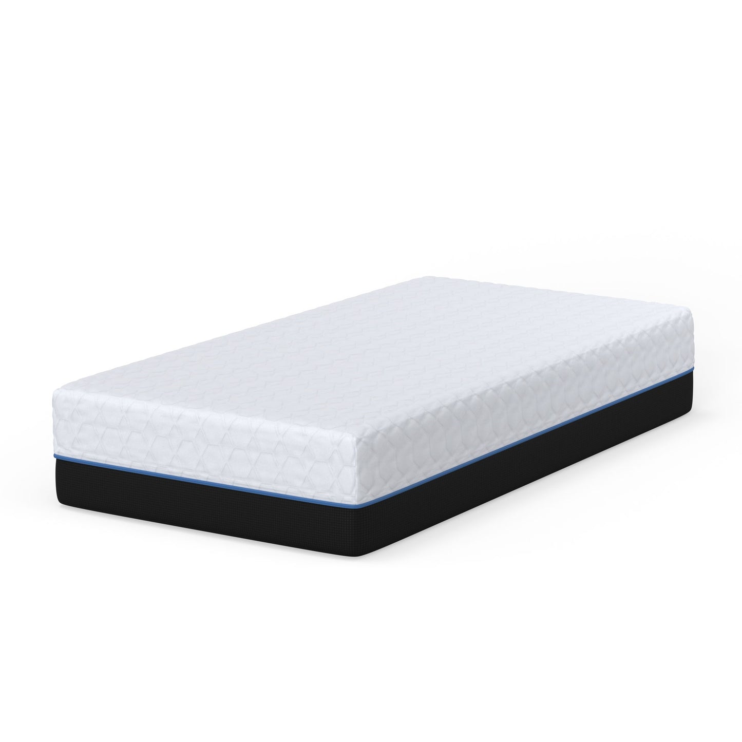 Copper Lux - 14" Plush Memory Foam Mattress With Phase Change Cooling Fabric