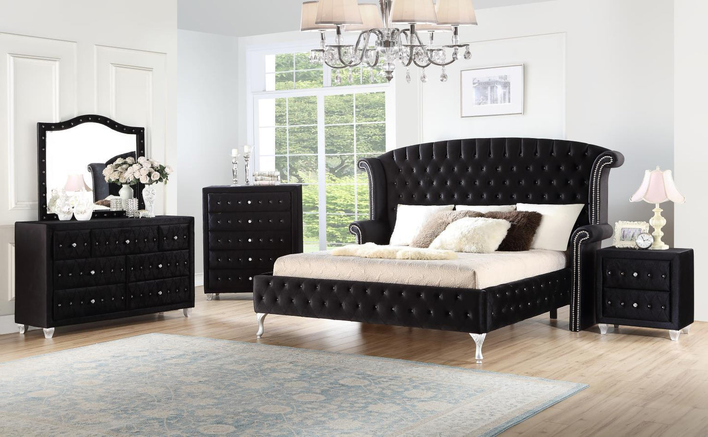 B038 - Velvet Bed