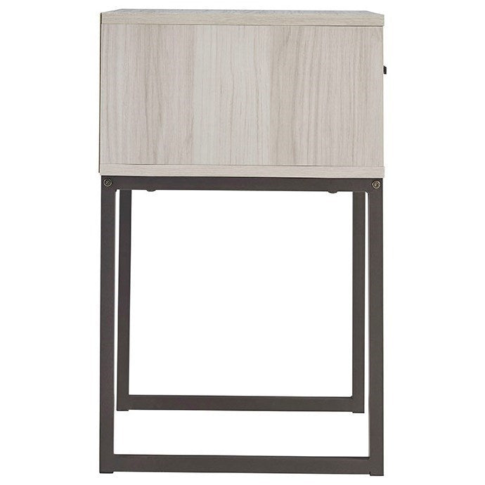 Contemporary Nightstand with Drawer