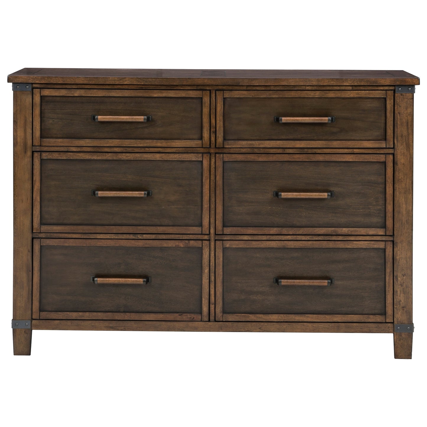 Two-Tone Finish Mango Veneer Dresser