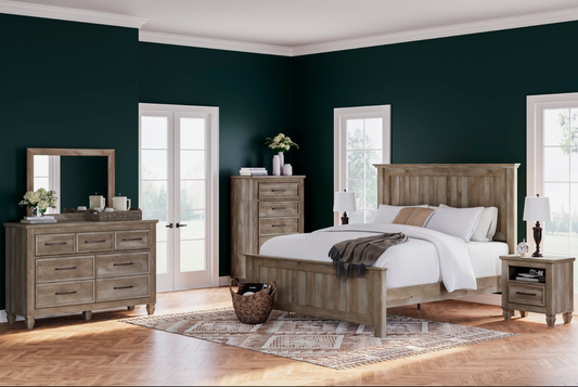 Rustic 5-Piece King Bedroom Set