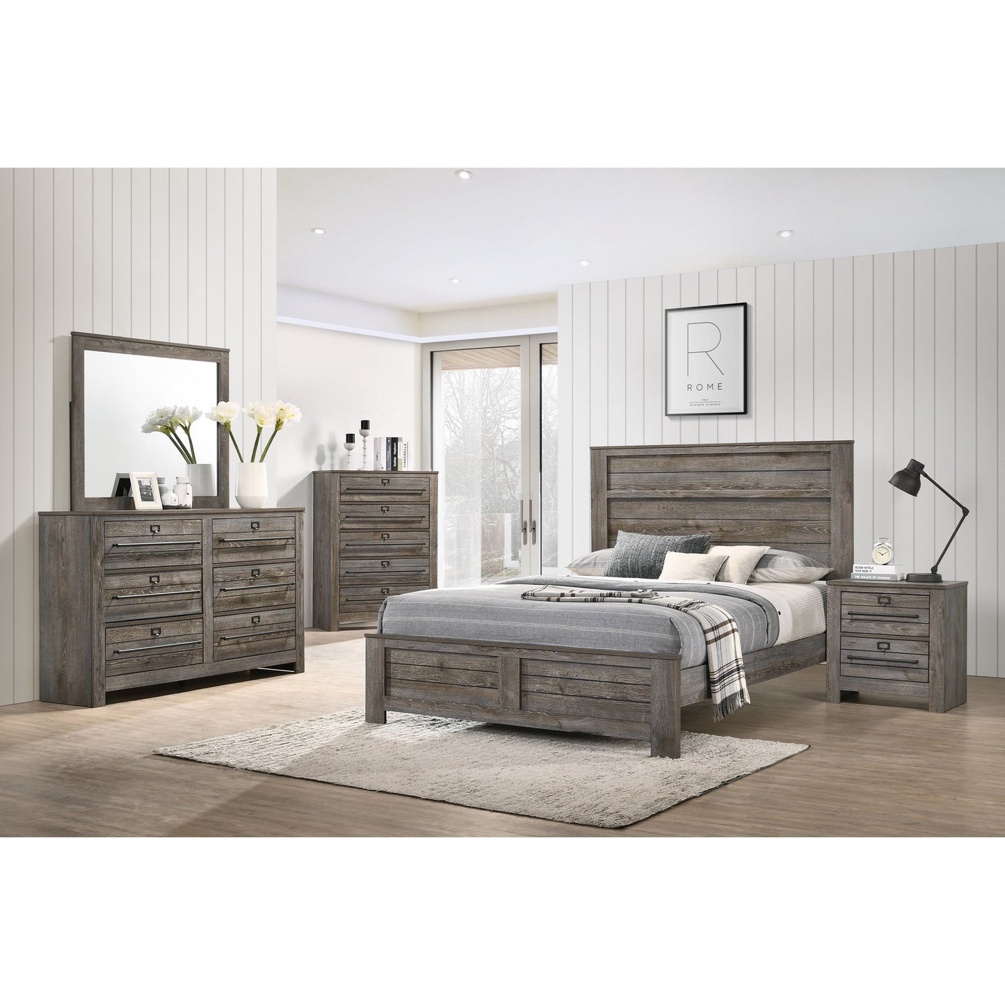 Contemporary 6-Drawer Dresser