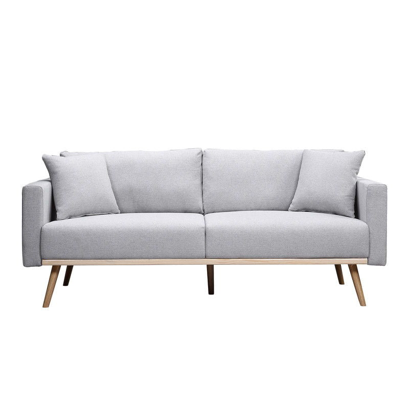Easton - Fabric Sofa With USB Charging Ports Pockets And Pillows