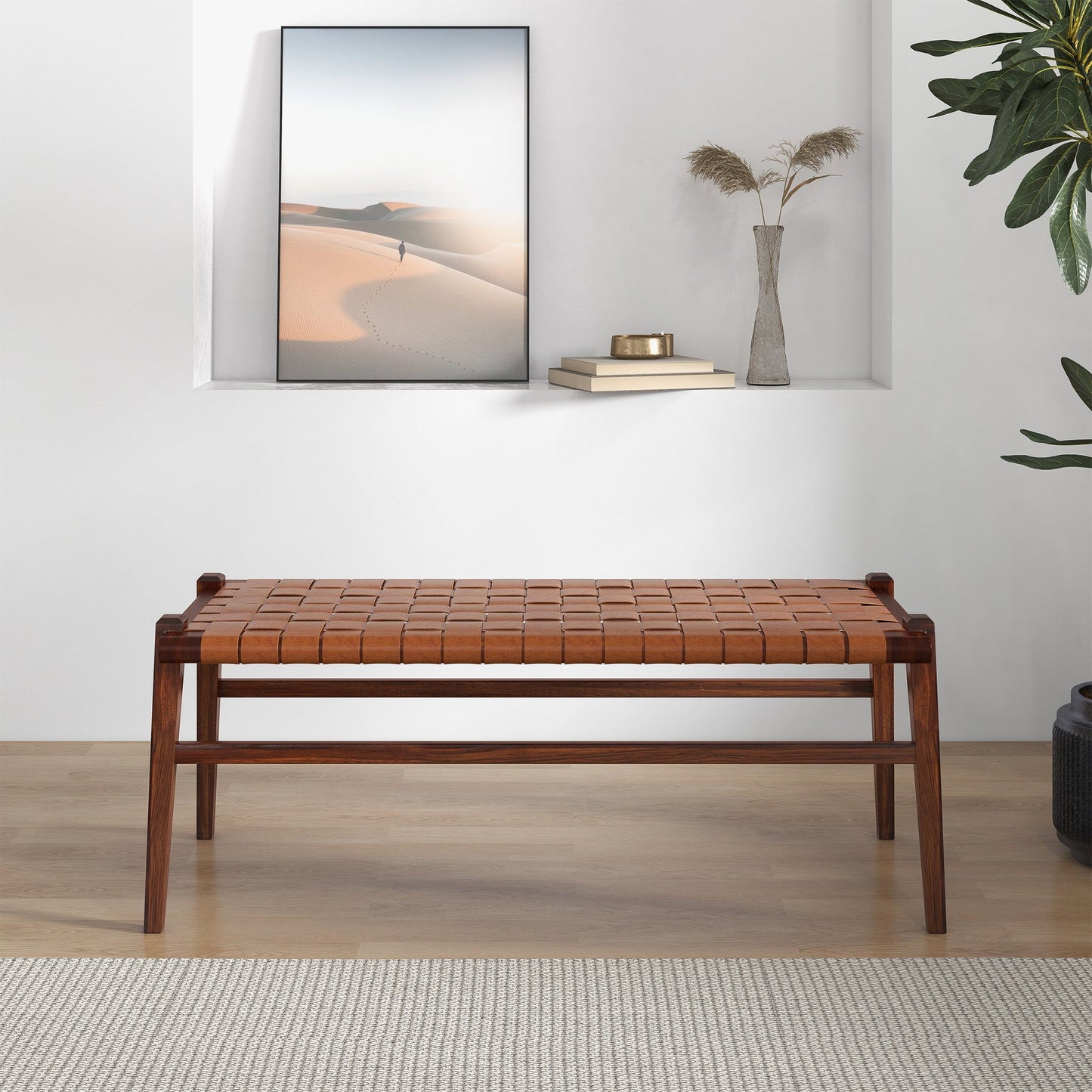 Cody - Bench - Brown / Tan