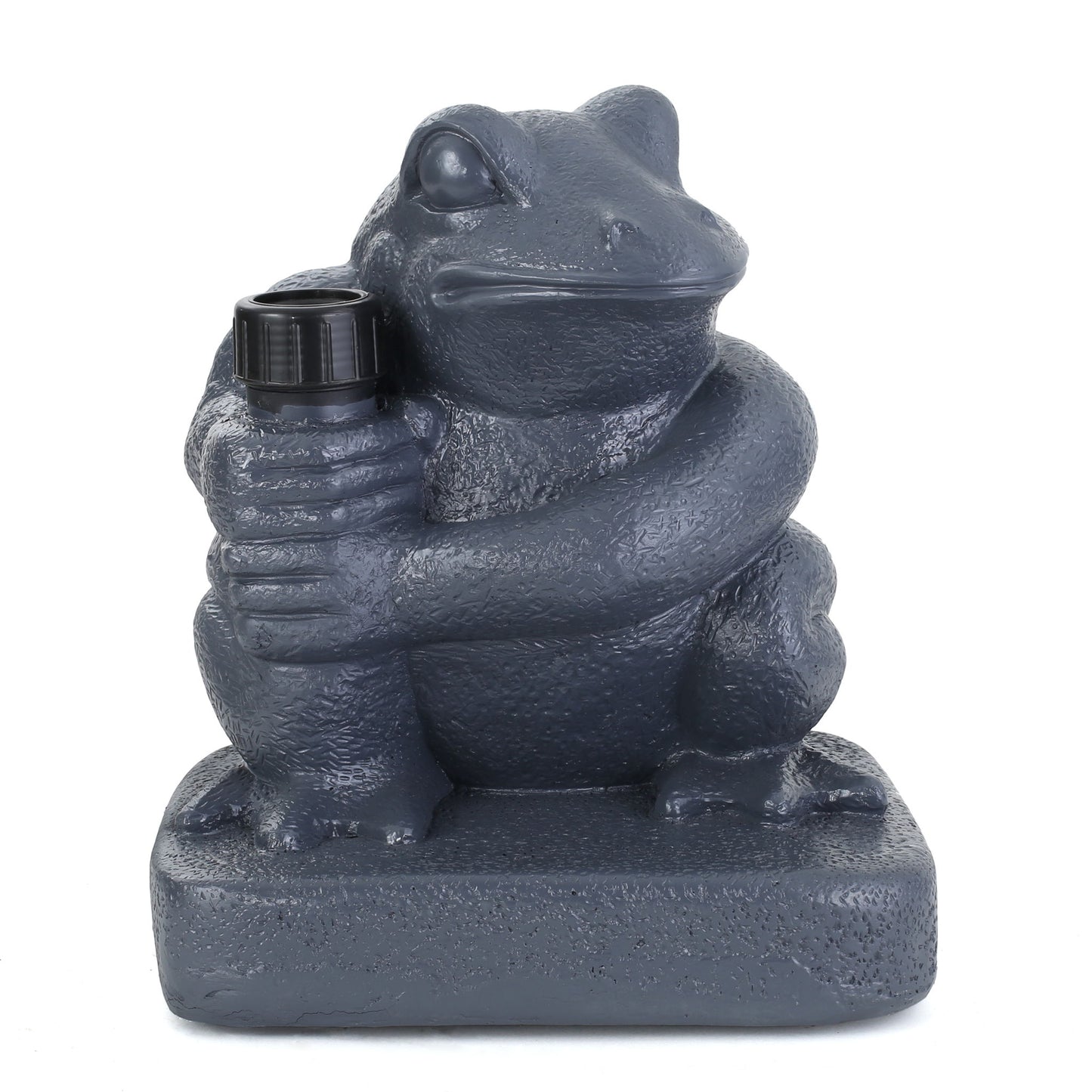 Whimsical - Frog Neptune Umbrella Base Concrete