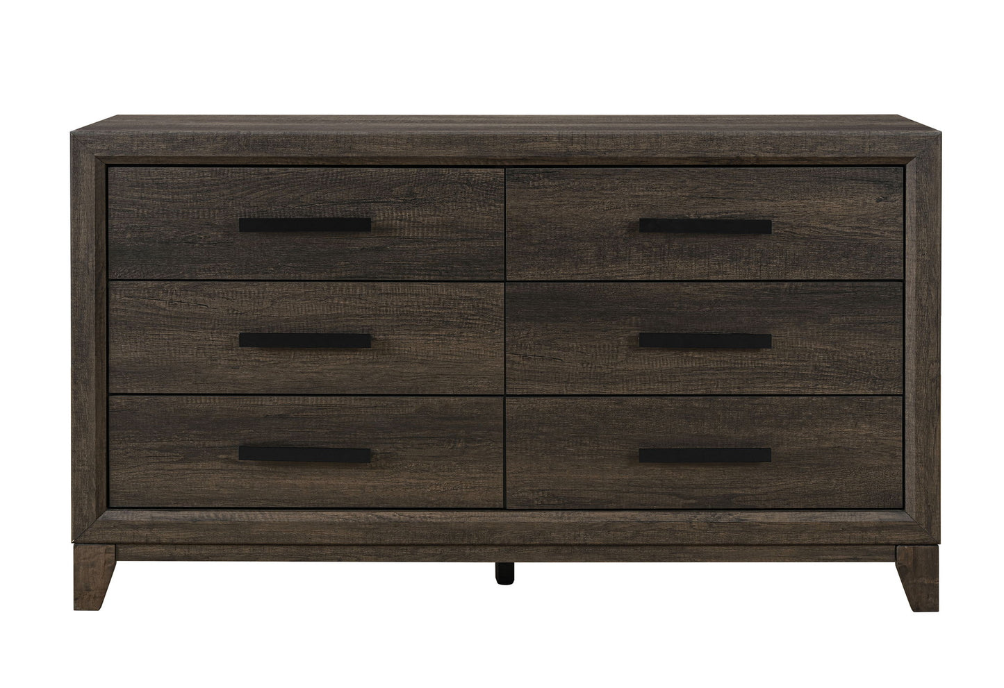 Harmony - 5 Piece Queen Bedroom Set (Bed, Dresser & Mirror, Nightstand, Chest) - Dark Brown