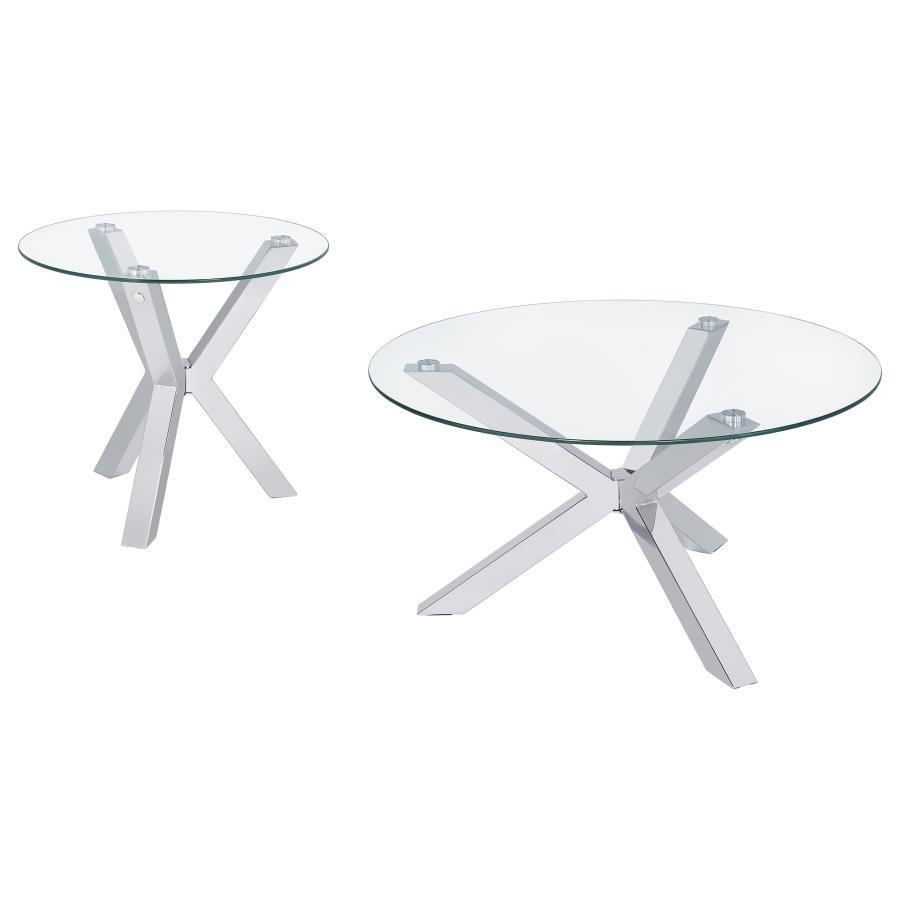 Kenzie - Round Coffee Table Set
