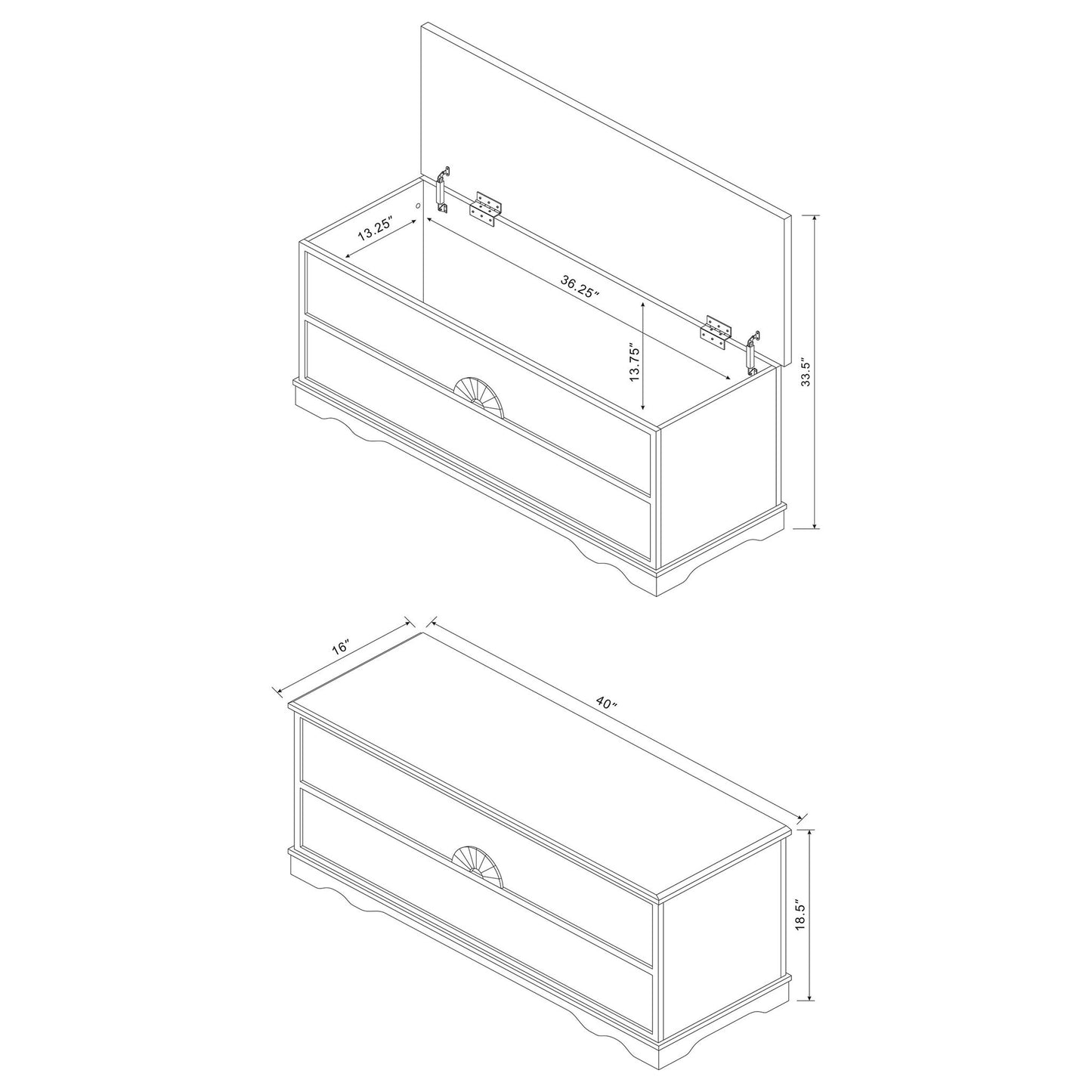 Rectangular Chest